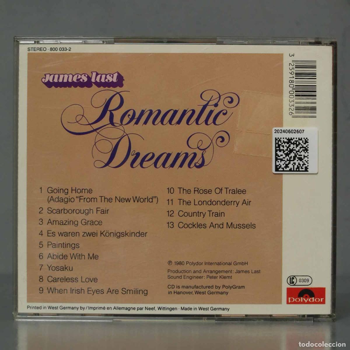 CDs de m&uacute;sica: CD. James Last &ndash; Romantic Dreams - Foto 2