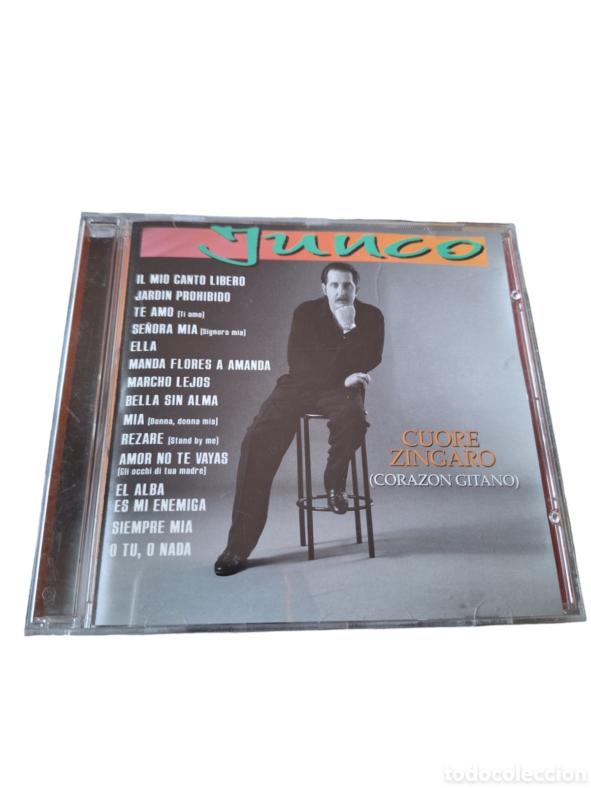 CDs de m&uacute;sica: SCD147 JUNCO - CUORE ZINGARO - CD MUSICA - Foto 1