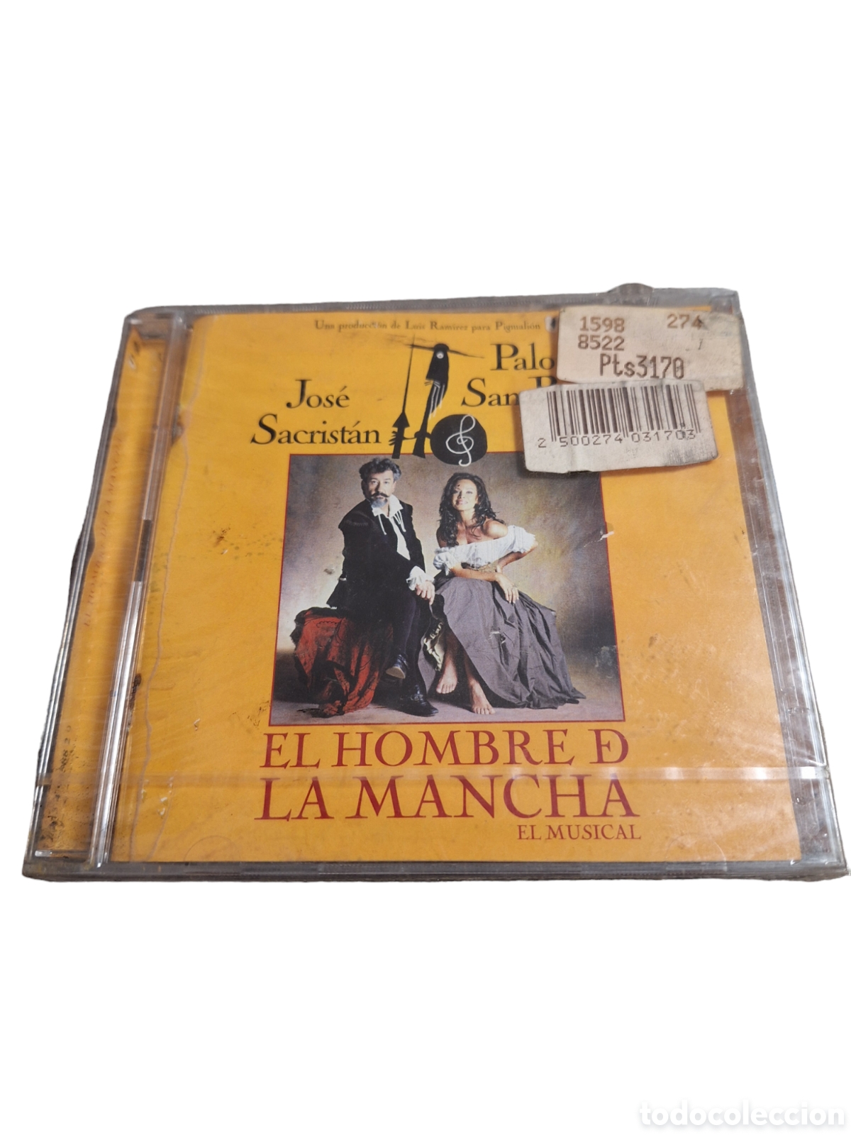 CD de M&uacute;sica: SCD11 El HoMbrE dE LA MANCHA el musical CD MUSICA