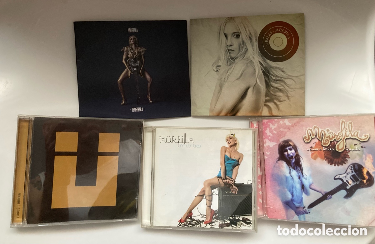 CDs de m&uacute;sica: M&uuml;rfila discograf&iacute;a completa - Foto 1