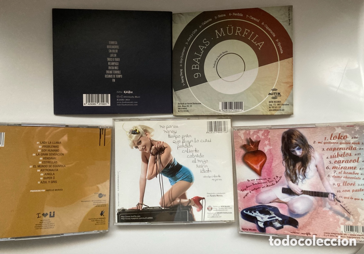 CDs de m&uacute;sica: M&uuml;rfila discograf&iacute;a completa - Foto 2