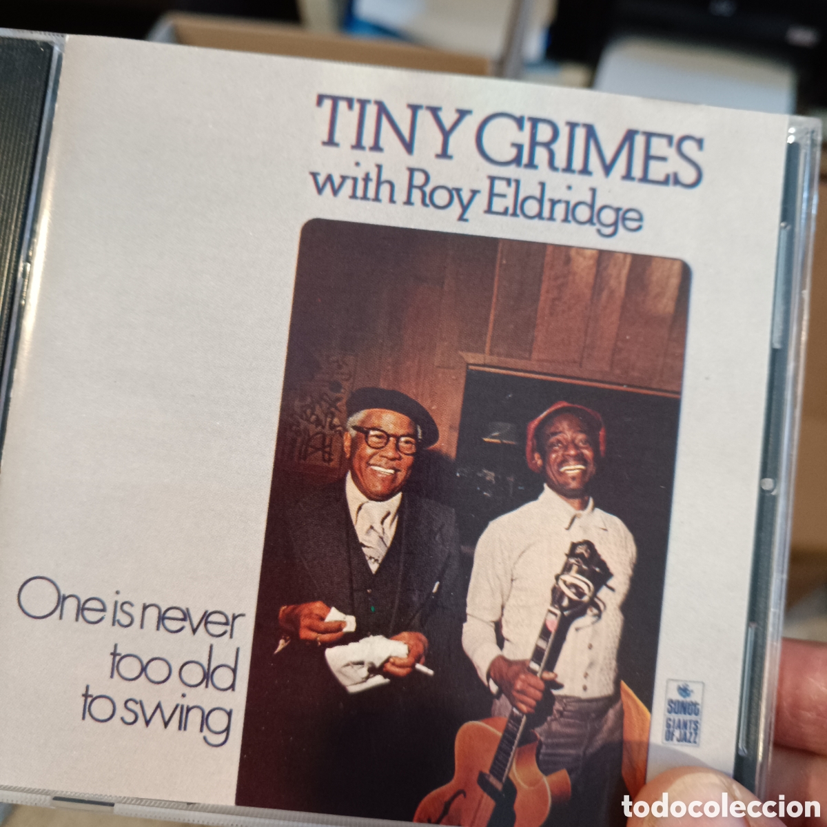 CDs de m&uacute;sica: Tiny Grimes With Roy Eldridge &lrm;&ndash; One Is Never Too Old To Swing - Foto 1