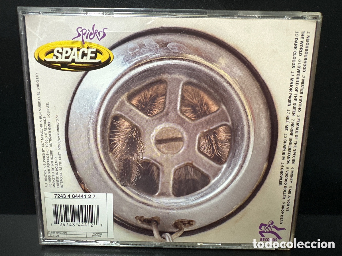 CDs de m&uacute;sica: Space - Spiders (CD, Album) - Foto 2
