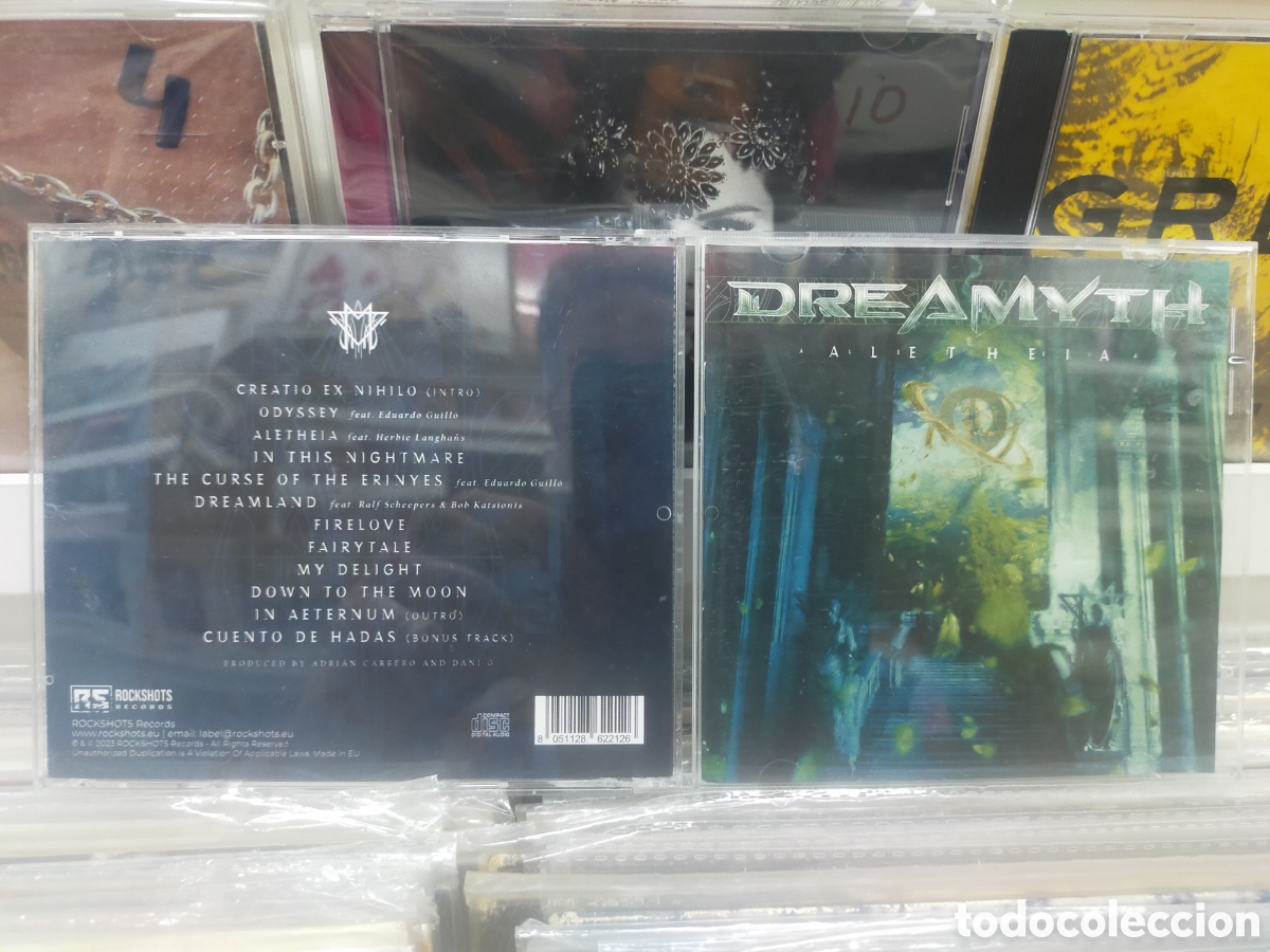 CDs de m&uacute;sica: Dreamyth cd alethemia 2023 - Foto 1