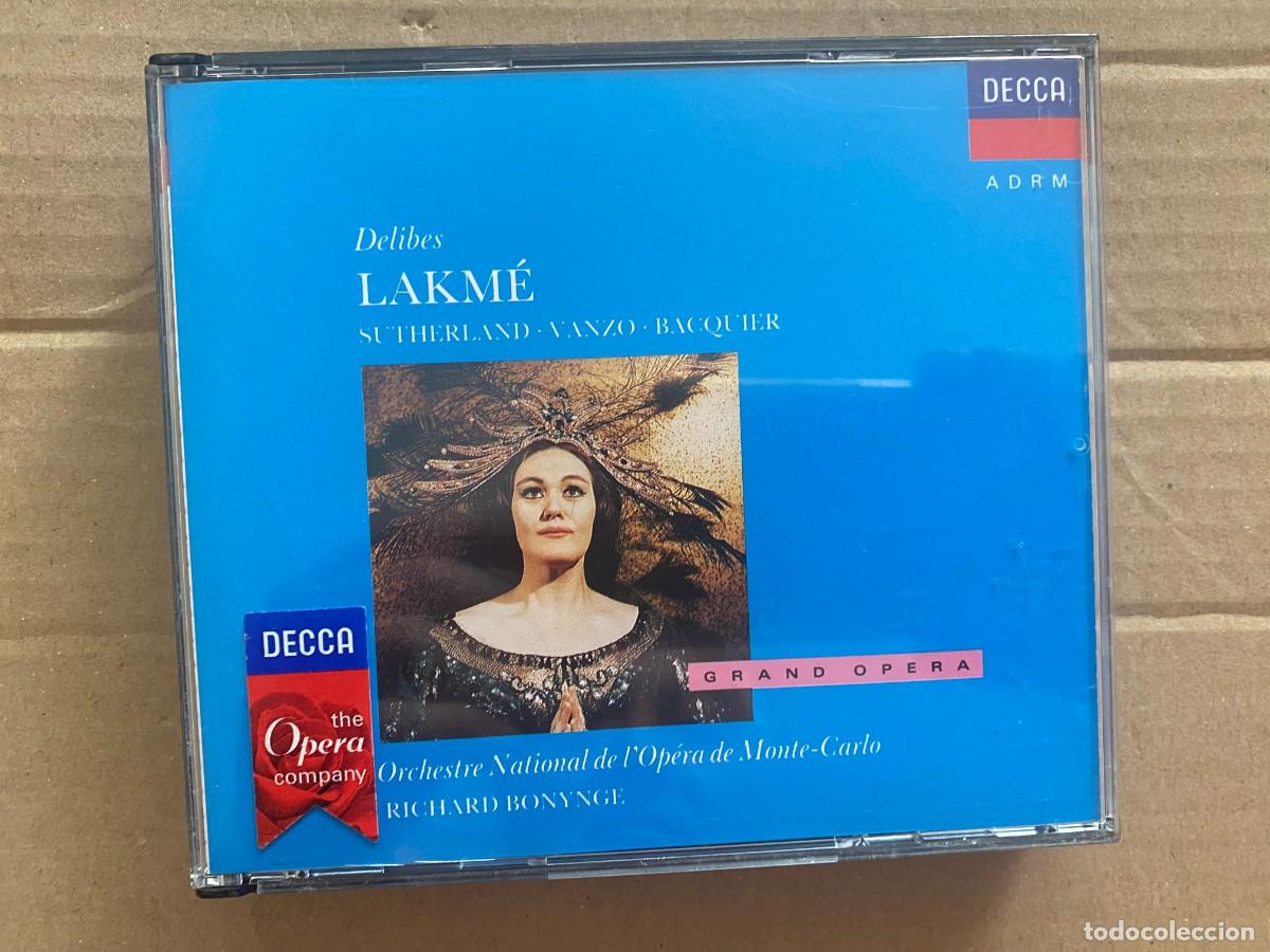 CDs de m&uacute;sica: CD DOBLE DELIBES - LAKME - Foto 1