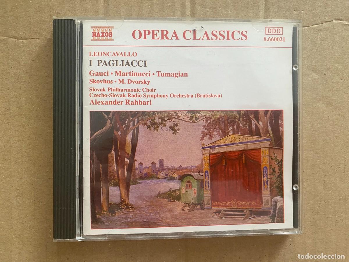 CDs de m&uacute;sica: CD LEONCAVALLO - I PAGLIACCI - Foto 1