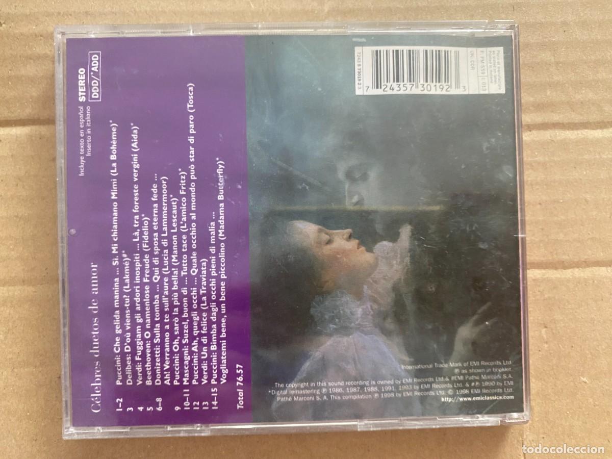 CDs de m&uacute;sica: CD CELEBRES DUETOS DE AMOR - OPERA - Foto 2