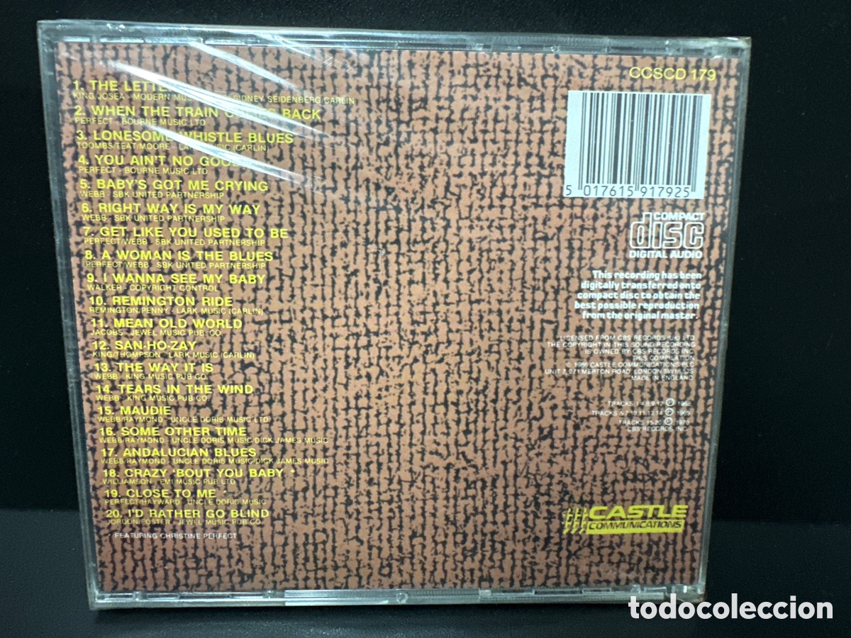CDs de m&uacute;sica: Chicken Shack - The Collection (CD, Comp) *Precintado* - Foto 2