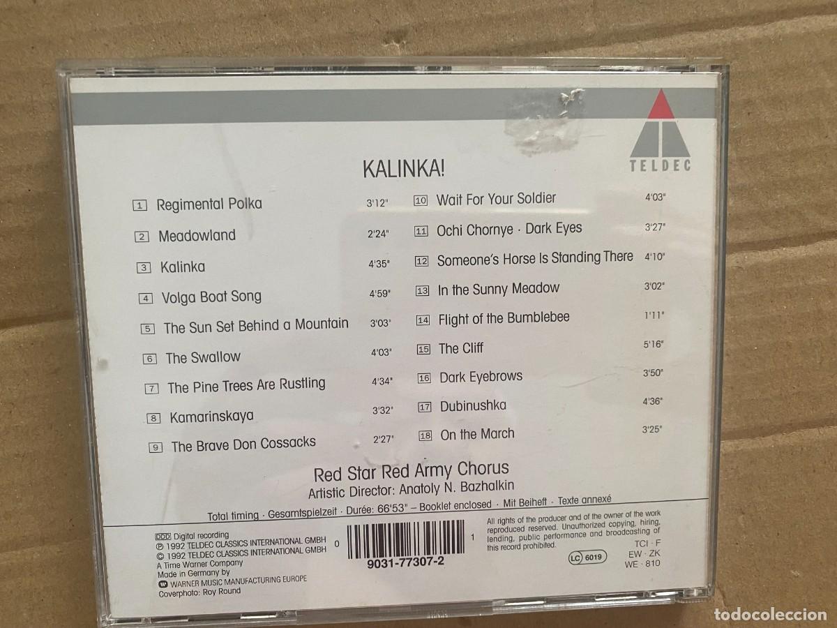 CDs de m&uacute;sica: CD KALINKA - RED STAR RED ARMY CHORUS - Foto 2