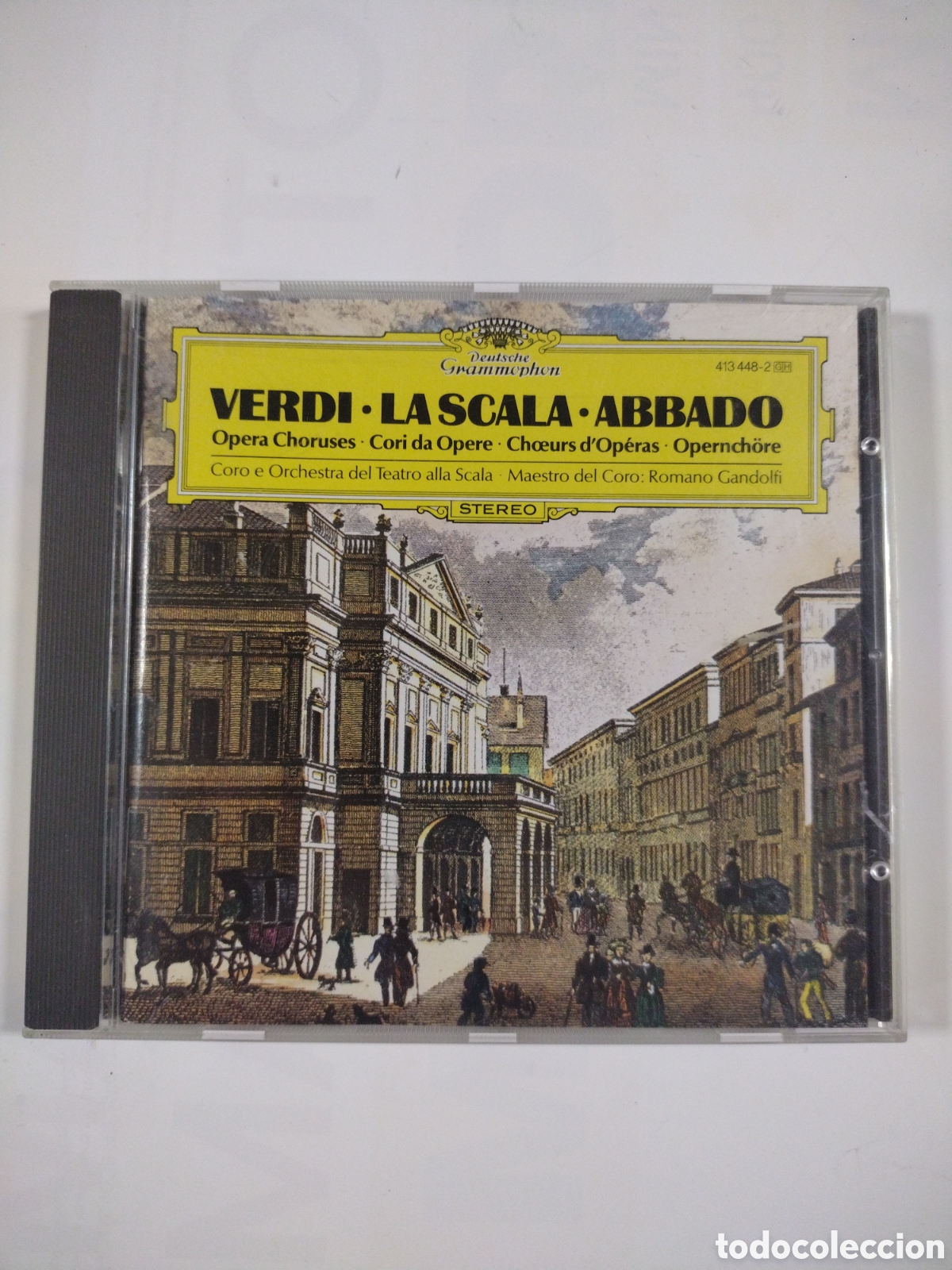 CDs de m&uacute;sica: VERDI LA SCALA CLAUDIO ABBADO OPERNCHORE. CD - Foto 1