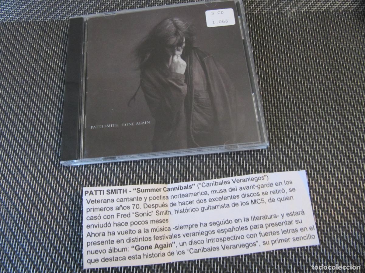 CDs de m&uacute;sica: PATTI SMITH - GONE AGAIN (CD)CADENA 100 - Foto 1