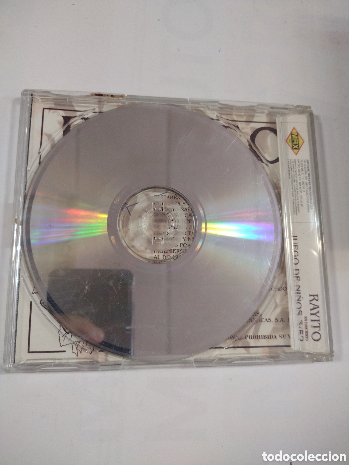 CDs de m&uacute;sica: RAYITO. JUEGO DE NI&Ntilde;OS. CD - Foto 2