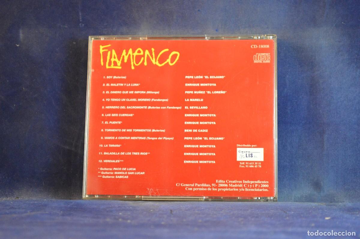 CDs de m&uacute;sica: FLAMENCO VERSIONES ORIGINALES - CD - Foto 2