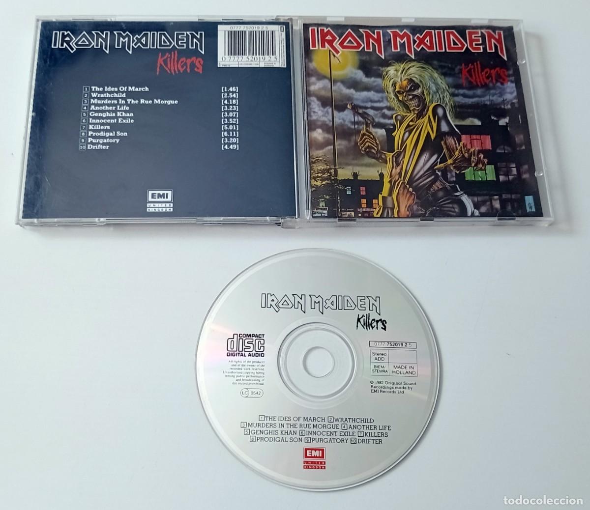CDs de m&uacute;sica: CD IRON MAIDEN - KILLERS - Foto 2
