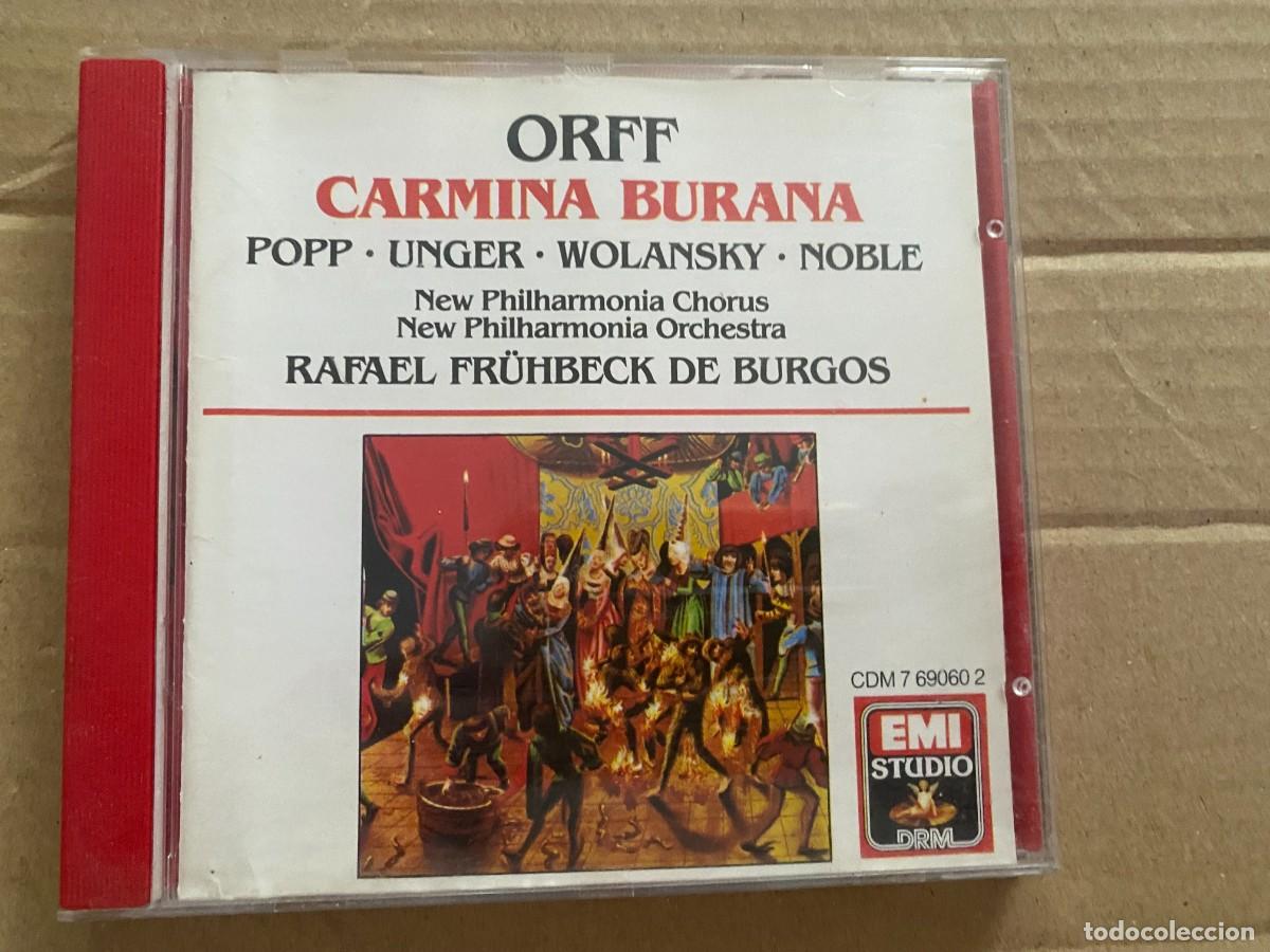 CDs de m&uacute;sica: CD ORFF - CARMINA BURANA - Foto 1