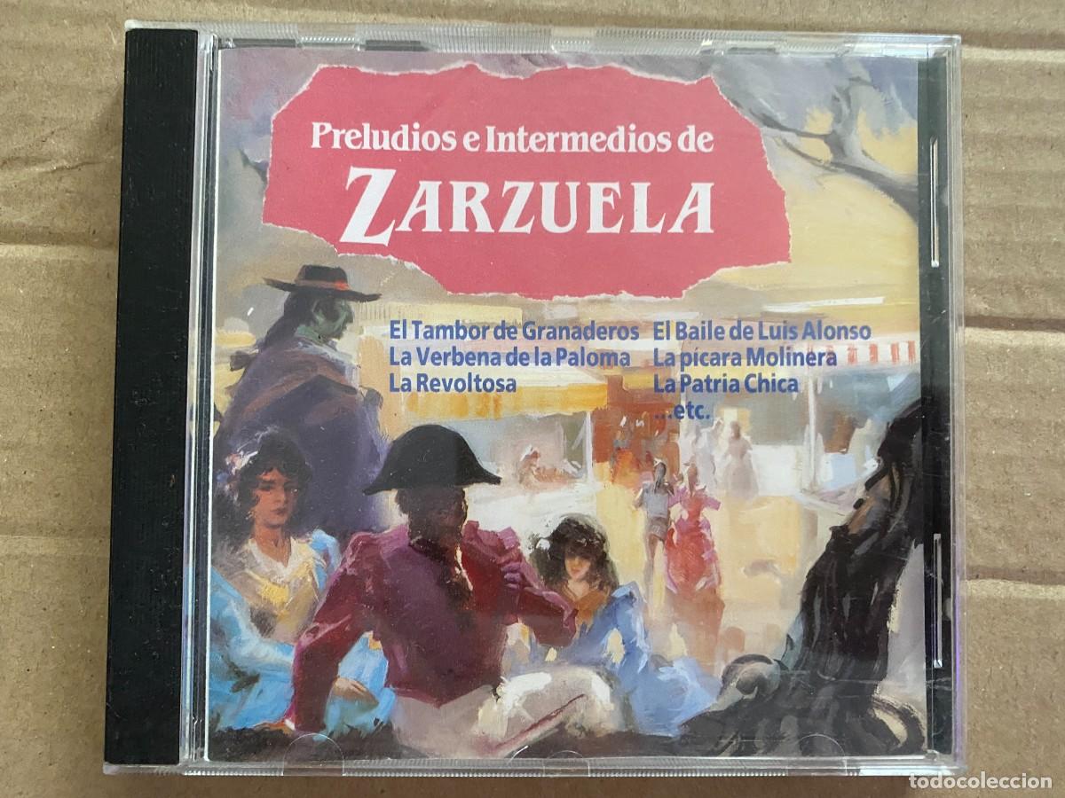 CDs de m&uacute;sica: CD PRELUDIOS E INTERMEDIOS DE ZARZUELA - Foto 1