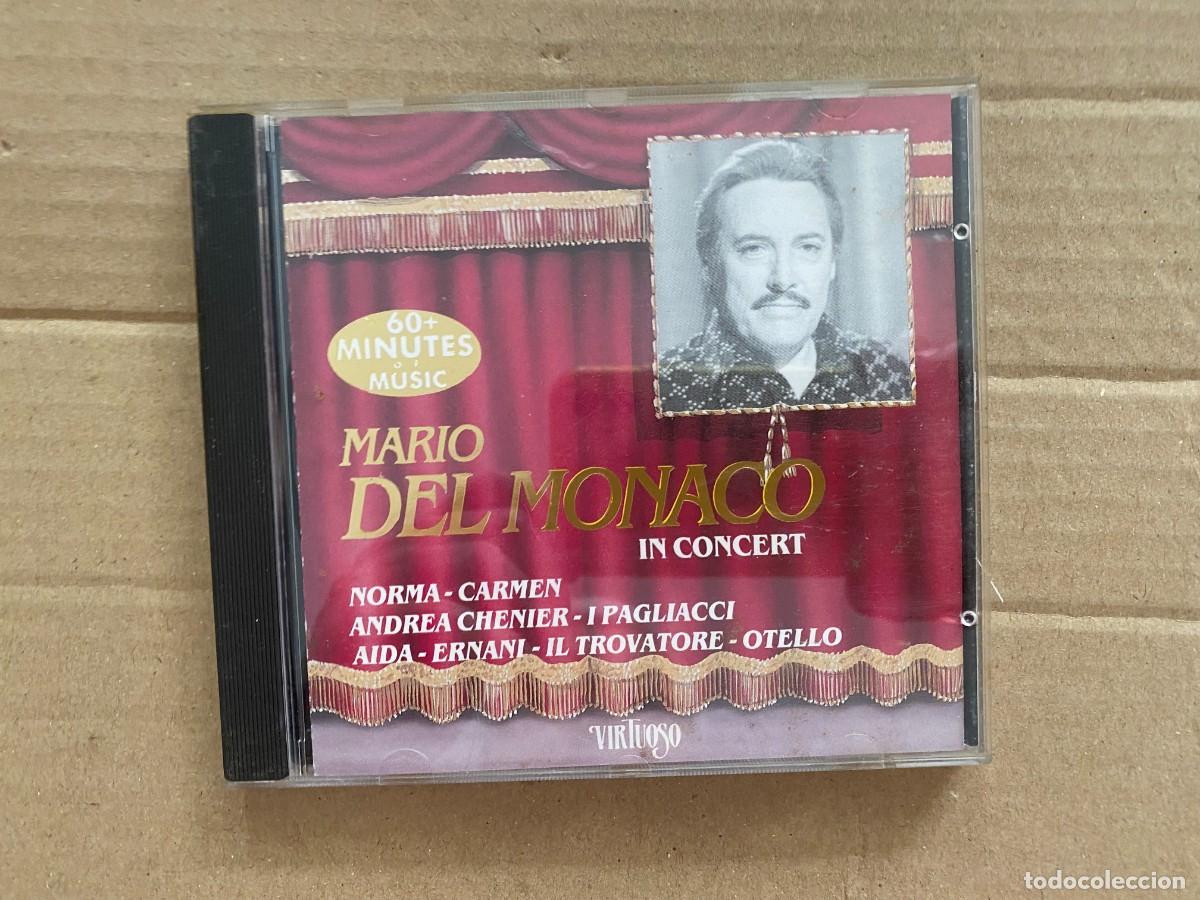 CDs de m&uacute;sica: CD MARIO DEL MONACO - IN CONCERT - Foto 1
