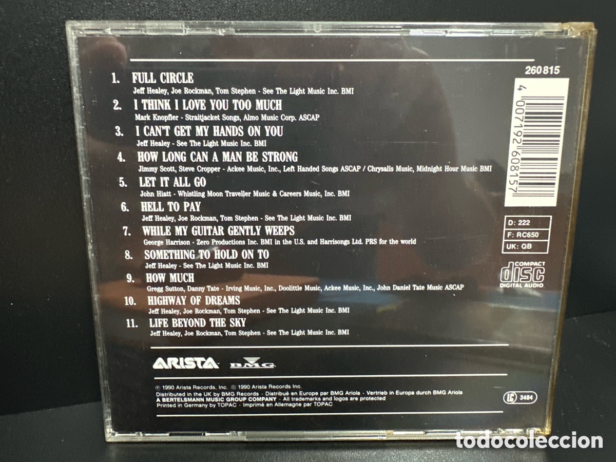 CDs de m&uacute;sica: The Jeff Healey Band - Hell To Pay (CD) - Foto 2