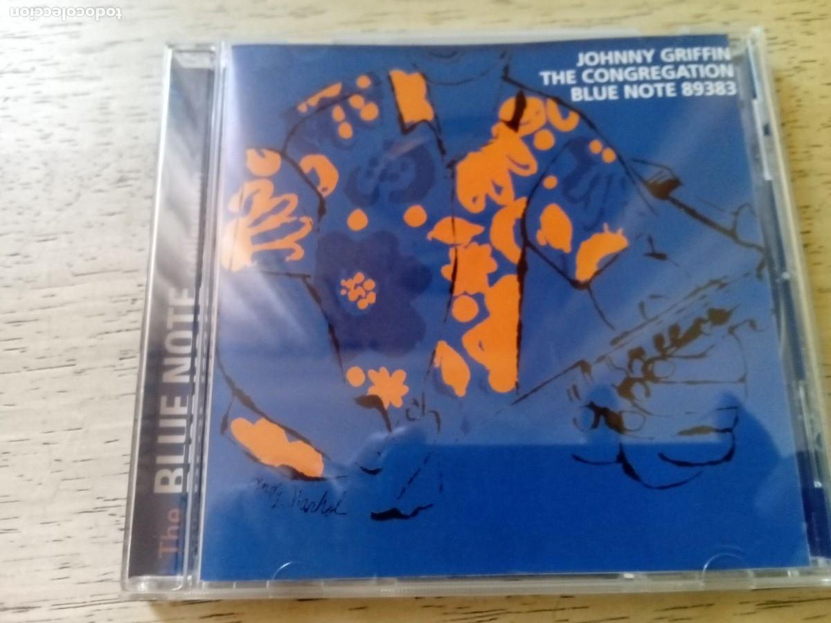 CDs de m&uacute;sica: Johnny Griffin. The congregation. CD Blue note. Tema extra - Foto 1