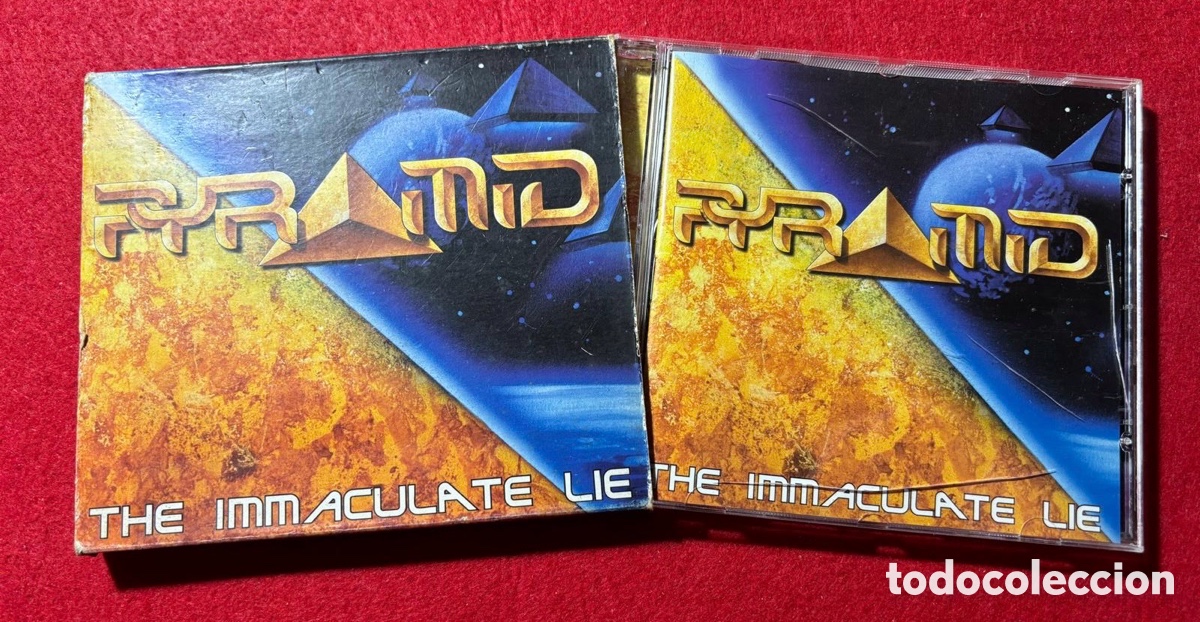 CDs de m&uacute;sica: Pyramid &ldquo;The Immaculate Lie&rdquo; Cd 2000 - Foto 3