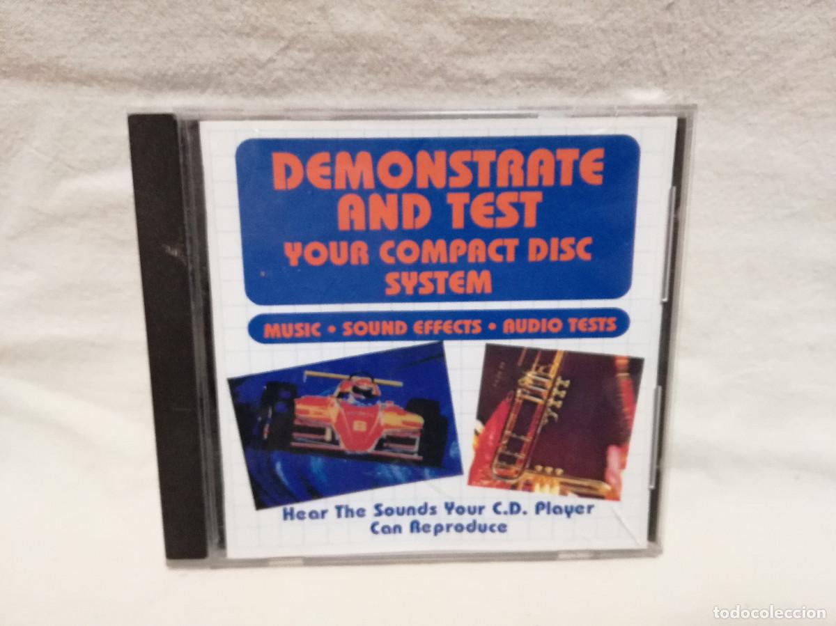 CDs de m&uacute;sica: CD - DEMONSTRATE AND TEST - EFECTOS DE SONIDO - MUSIC - AUDIO TESTS - Foto 1
