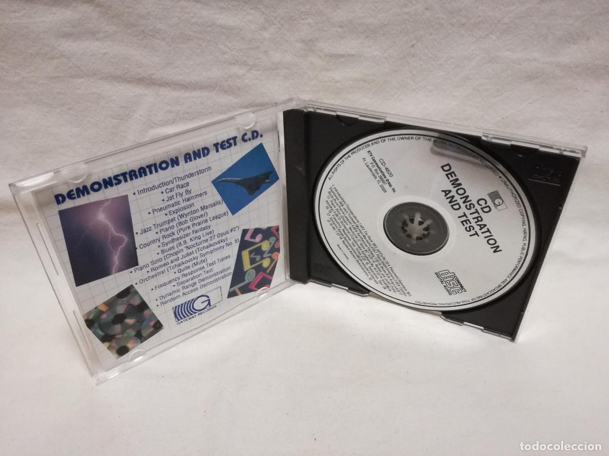 CDs de m&uacute;sica: CD - DEMONSTRATE AND TEST - EFECTOS DE SONIDO - MUSIC - AUDIO TESTS - Foto 2