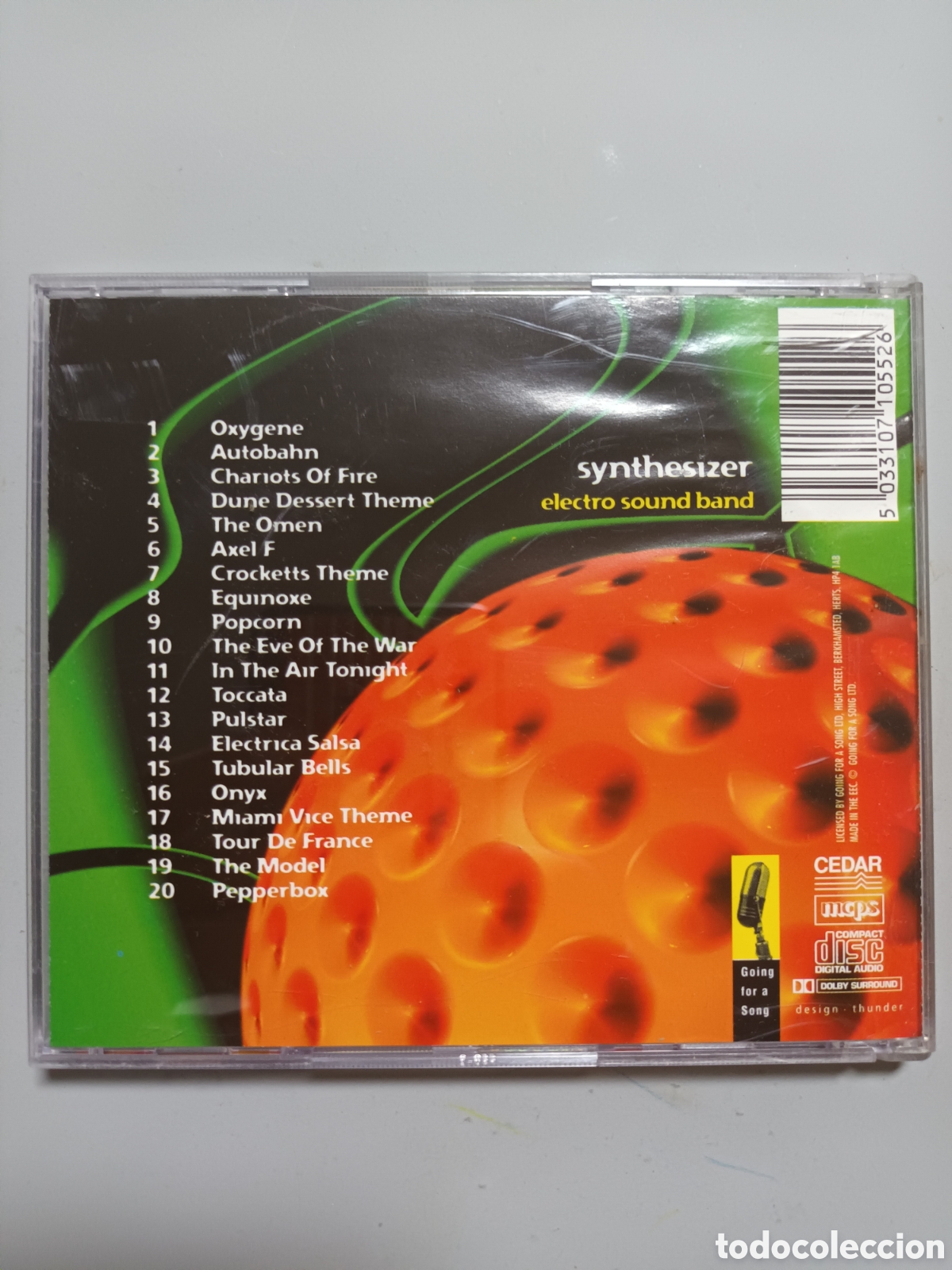 CDs de m&uacute;sica: Synthesizer electro sound band - Foto 2
