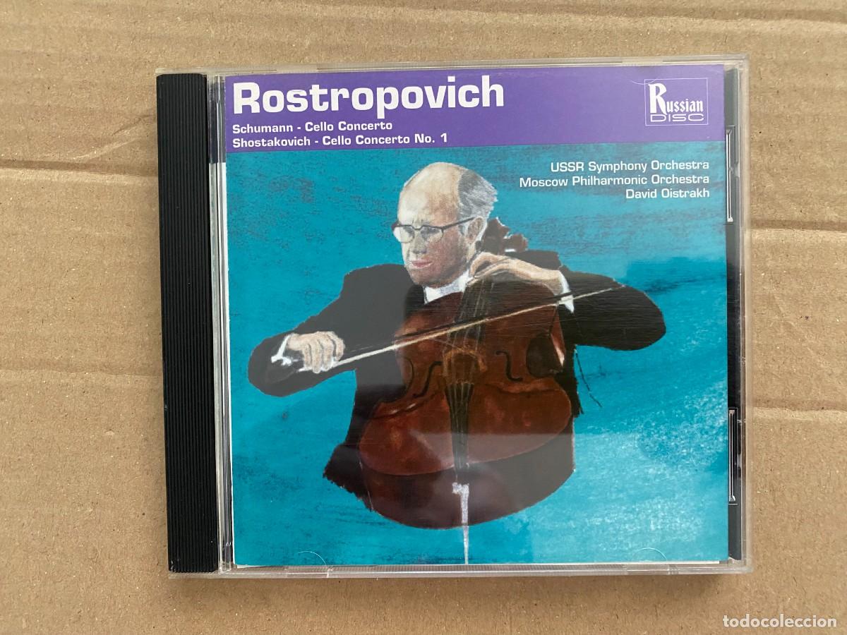 CDs de m&uacute;sica: CD ROSTROPOVICH - SHUMANN - CELLO CONCERTO - Foto 1