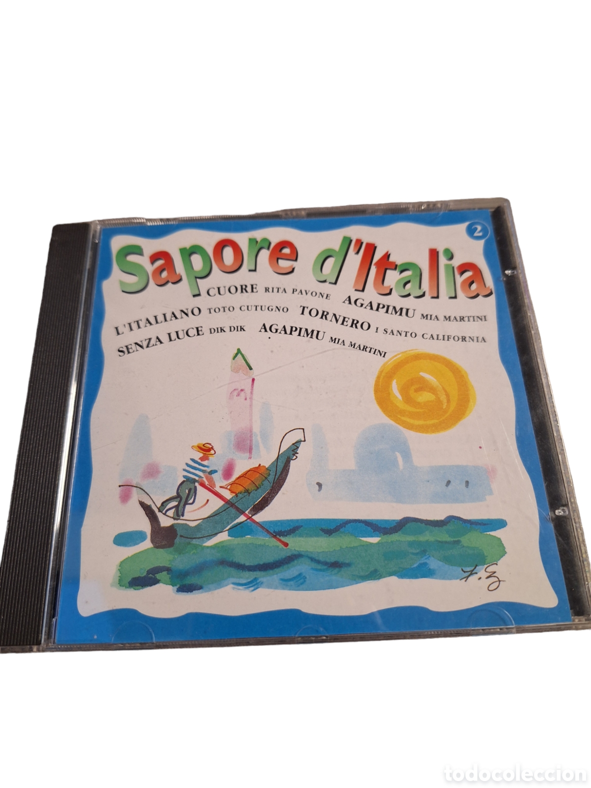 Music CDs: SCD156 SAPORE D'ITALIA 2 CD DE MUSICA