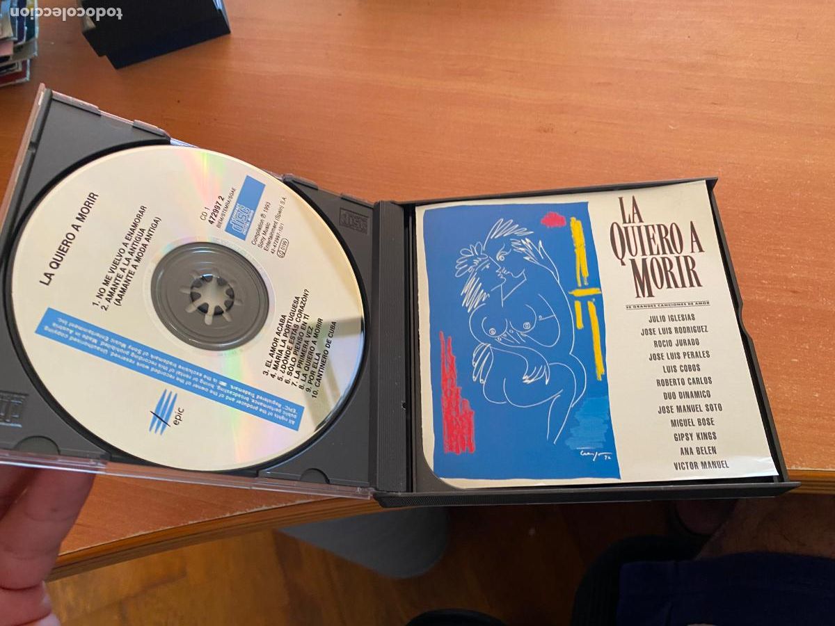 CDs de m&uacute;sica: LA QUIERO A MORIR 2 x CD (CDIB25) - Foto 2