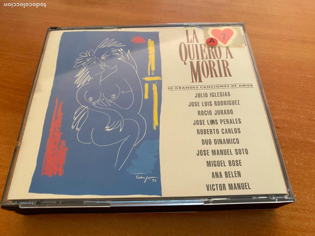 CDs de m&uacute;sica: LA QUIERO A MORIR 2 x CD (CDIB25) - Foto 1