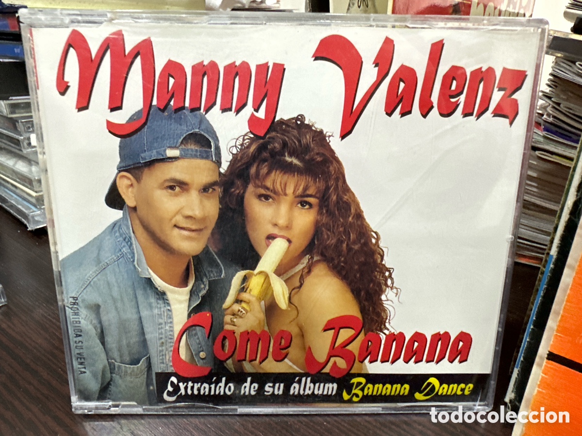 CDs de m&uacute;sica: Manny Valenz - Come Banana (CD, Single) - Foto 1