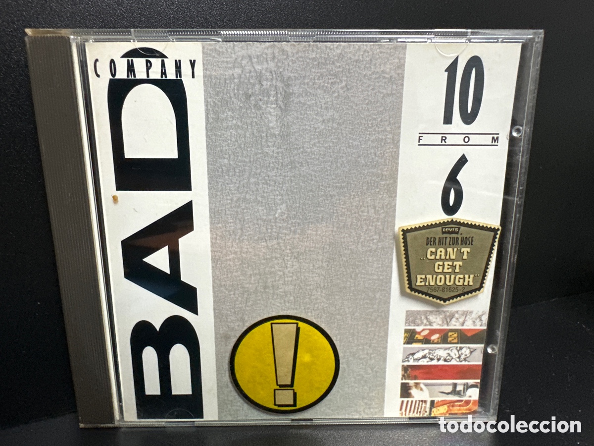 CDs de m&uacute;sica: Bad Company - 10 From 6 (CD) - Foto 1