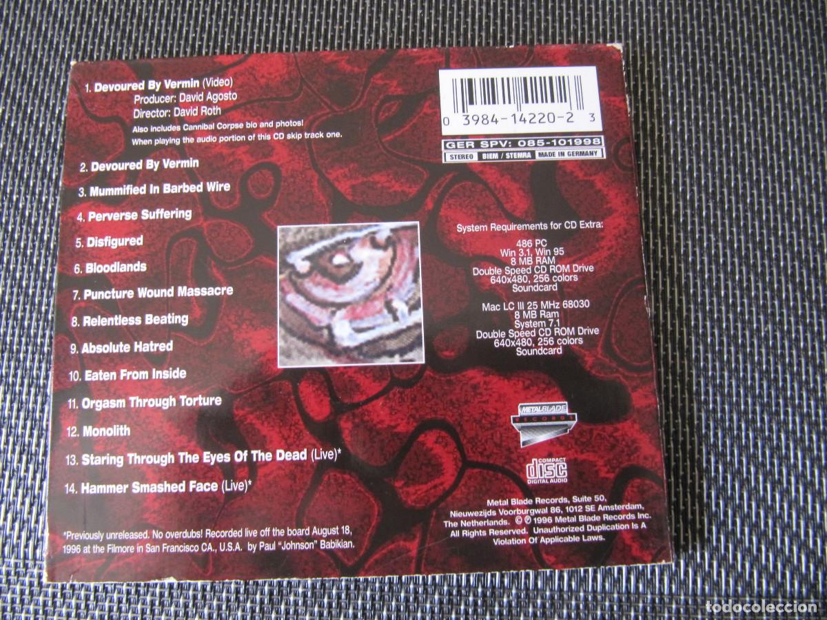 CDs de m&uacute;sica: CANNIBAL CORPSE VILE - Foto 4