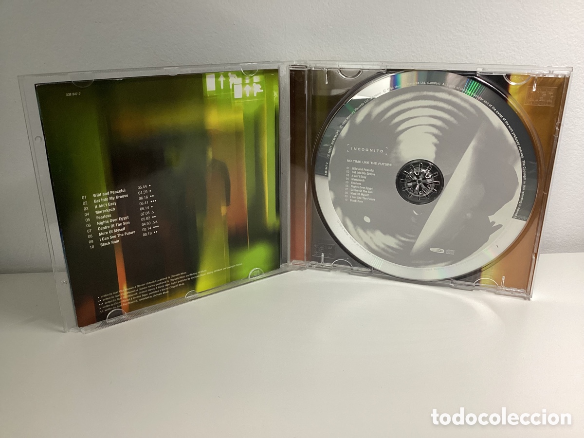 CDs de m&uacute;sica: Incognito - No Time Like The Future - Cd 1999 - Foto 3