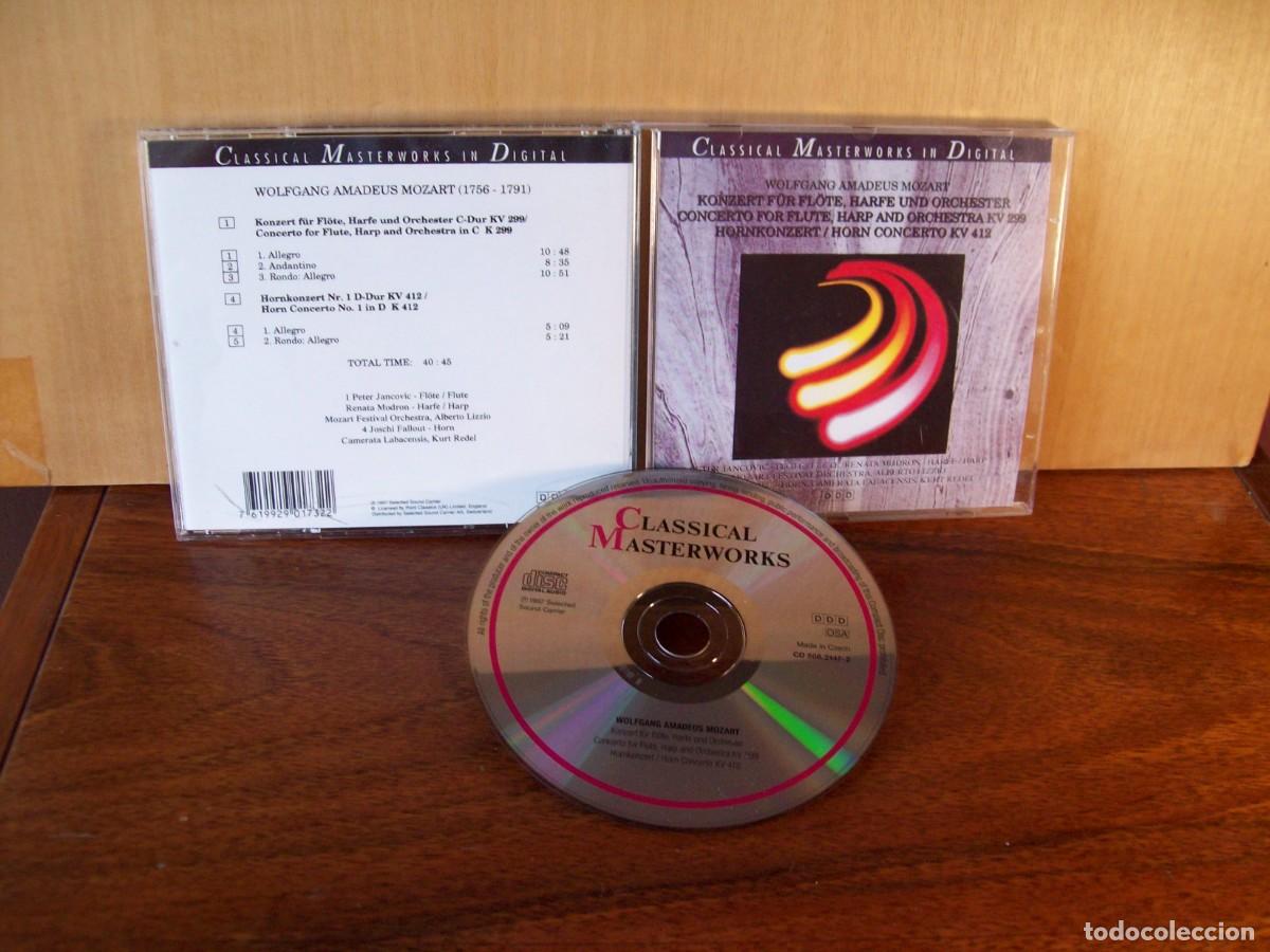 Music CDs: CLASSICALMASTERWORKS IN DIGITAL - WOLFGANG AMADEUS MOZART - CD 1997