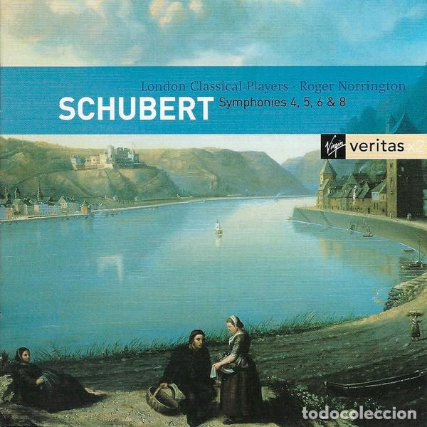 CDs de m&uacute;sica: SCHUBERT: SYMPHONIES 4,5,6 & 8 - VIRGIN - 2 CD - Foto 1