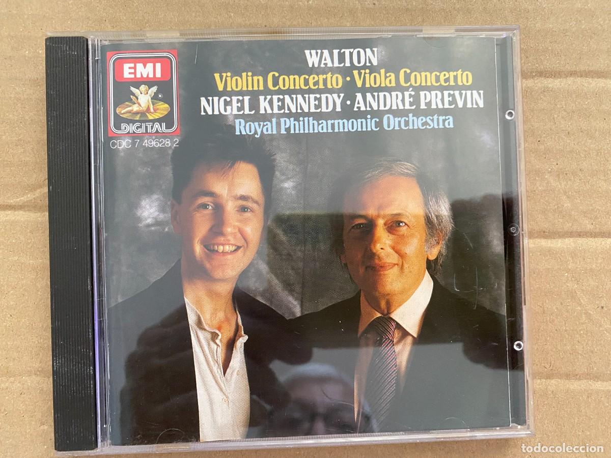 CDs de m&uacute;sica: CD WALTON - VIOLIN CONCERTO - VIOLA COCERTO - Foto 1