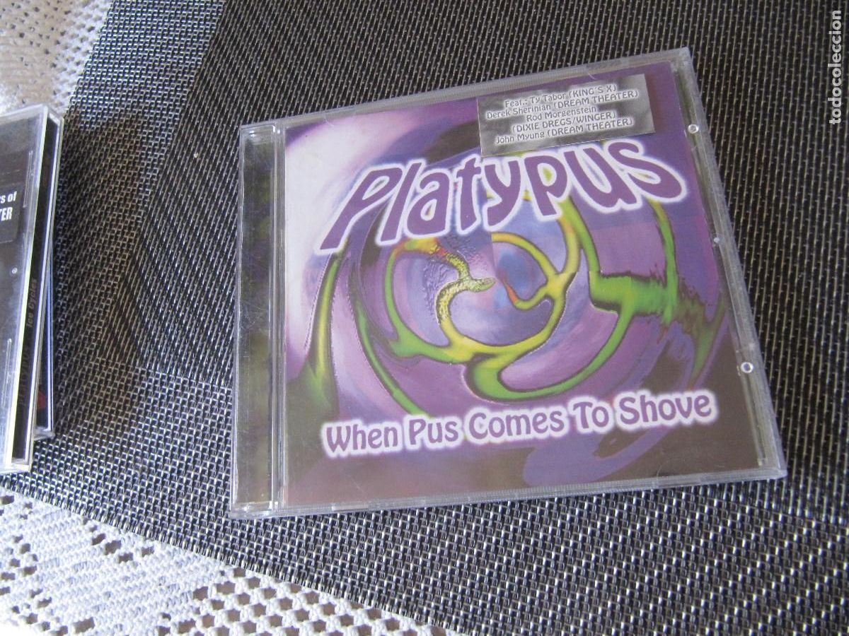 CDs de m&uacute;sica: platypus when comes to shove - Foto 1