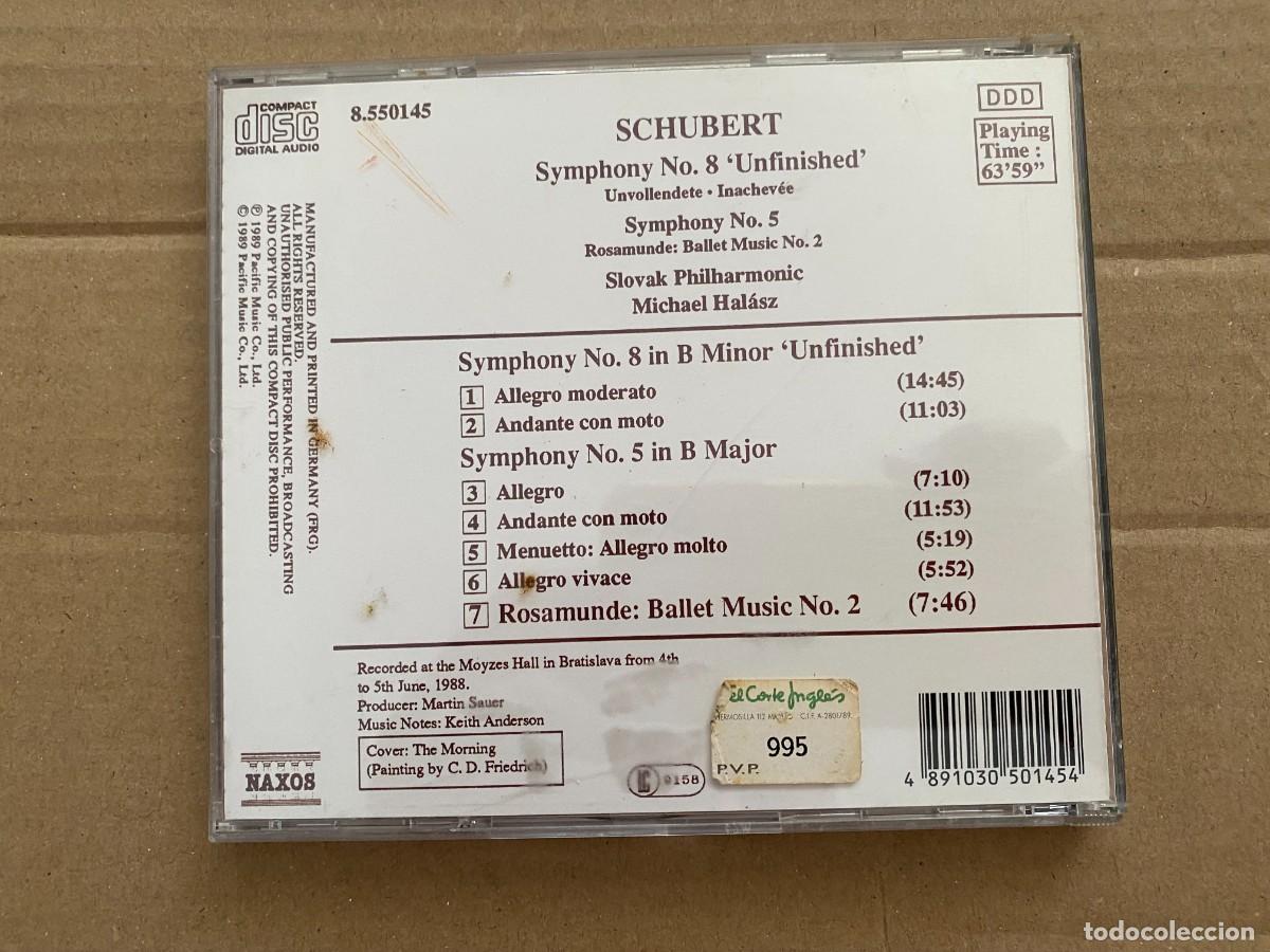 CDs de m&uacute;sica: CD SCHUBERT - SYMPHONIE NO. 9 - Foto 2