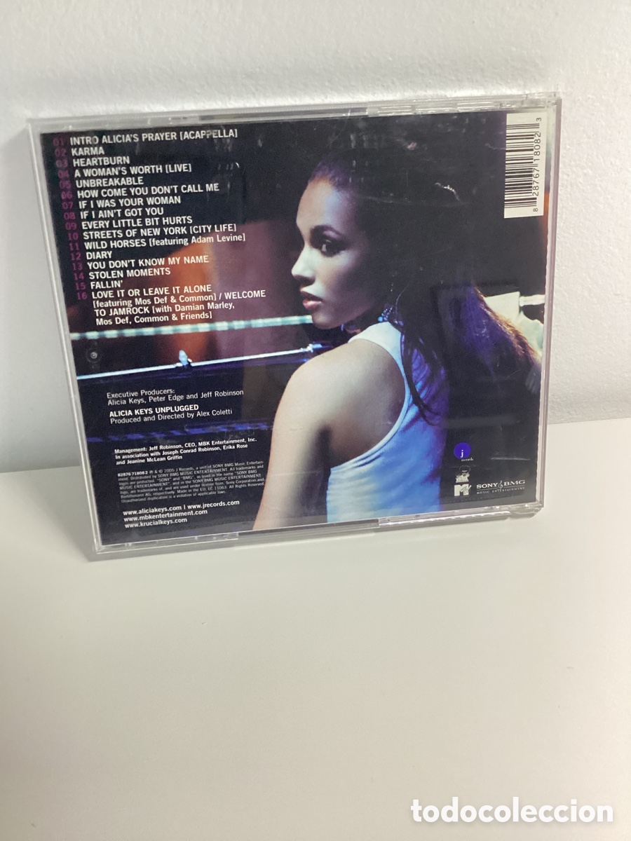 CDs de m&uacute;sica: Alicia Keys - Unplugged - Cd 2005 - Foto 2
