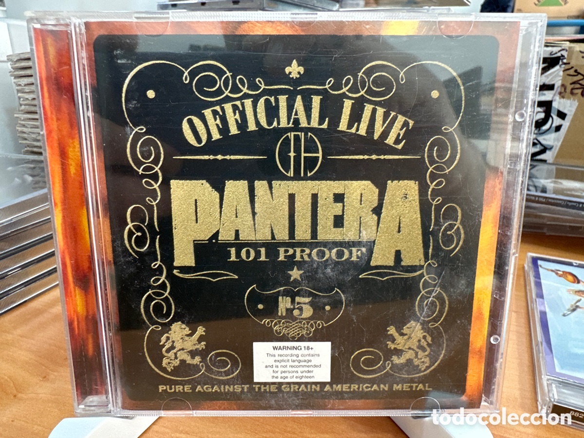 CDs de m&uacute;sica: Pantera - Official Live: 101 Proof (CD, Album) - Foto 1