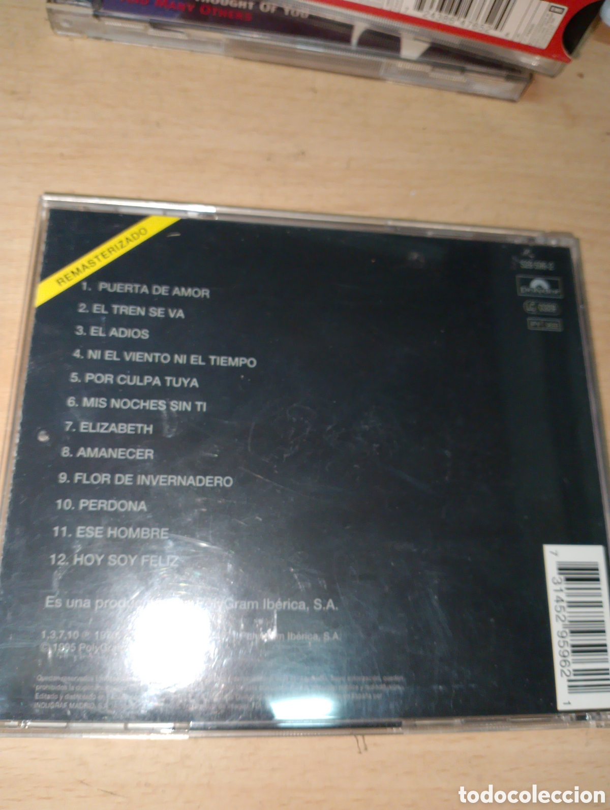CDs de m&uacute;sica: CD. Nino Bravo. Puerta de amor - Foto 2