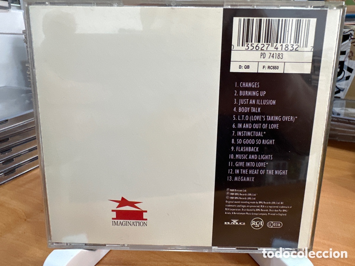 CDs de m&uacute;sica: Imagination - Like It Is - Revised And Remixed Classics (CD) - Foto 2
