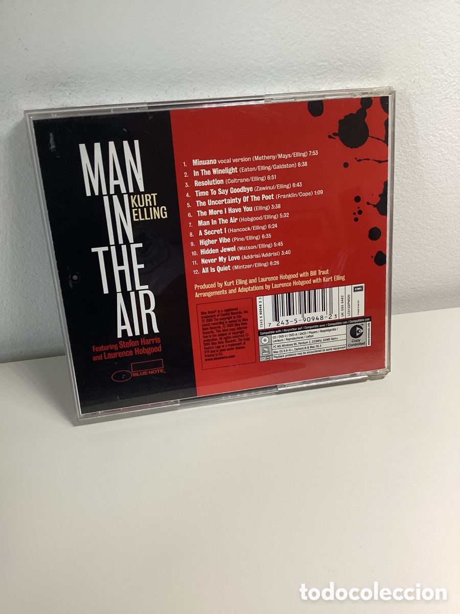 CDs de m&uacute;sica: Kurt Elling - Man In The Air - Cd 2003 - Foto 2