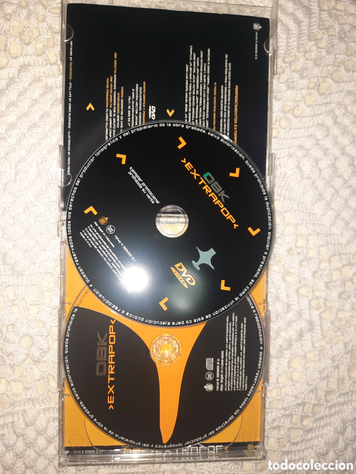 CDs de m&uacute;sica: OBK ●EXTRAPOP (CD+DVD) - Foto 2