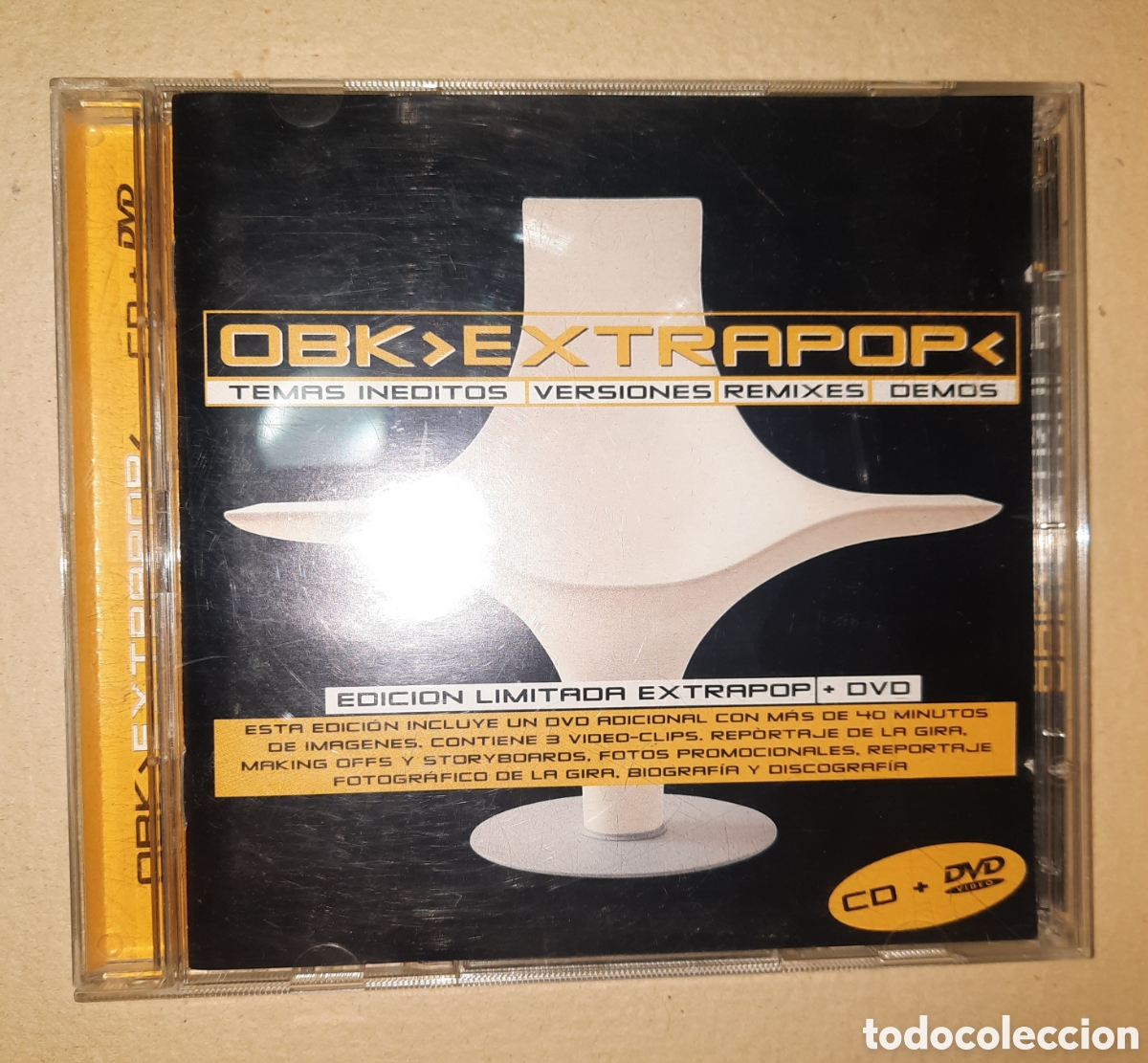 CDs de m&uacute;sica: OBK ●EXTRAPOP (CD+DVD) - Foto 1