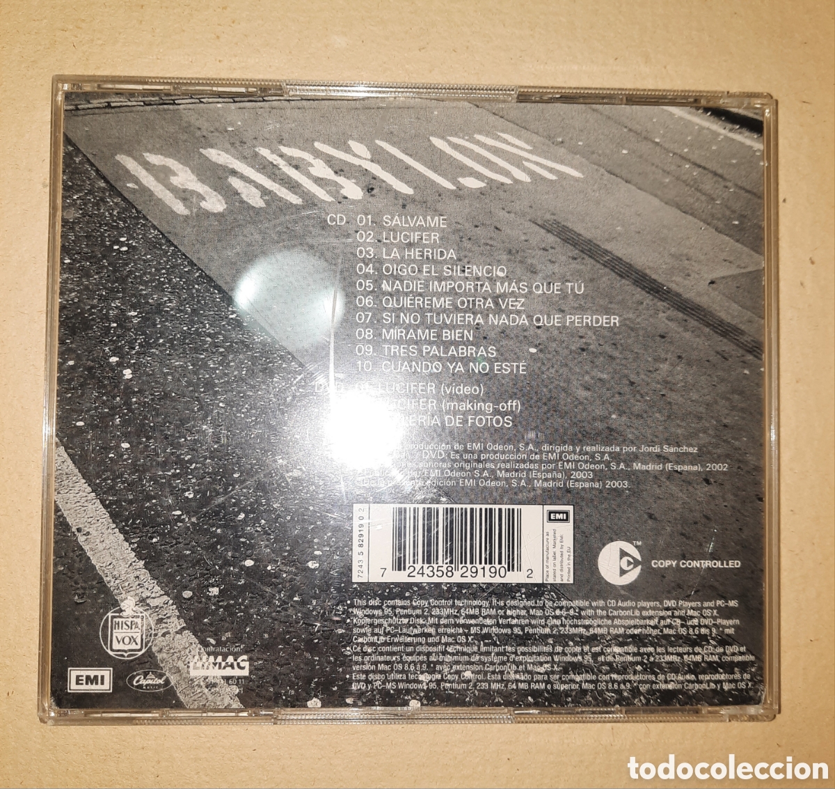 CDs de m&uacute;sica: OBK ●BABYLON (CD+DVD) - Foto 2