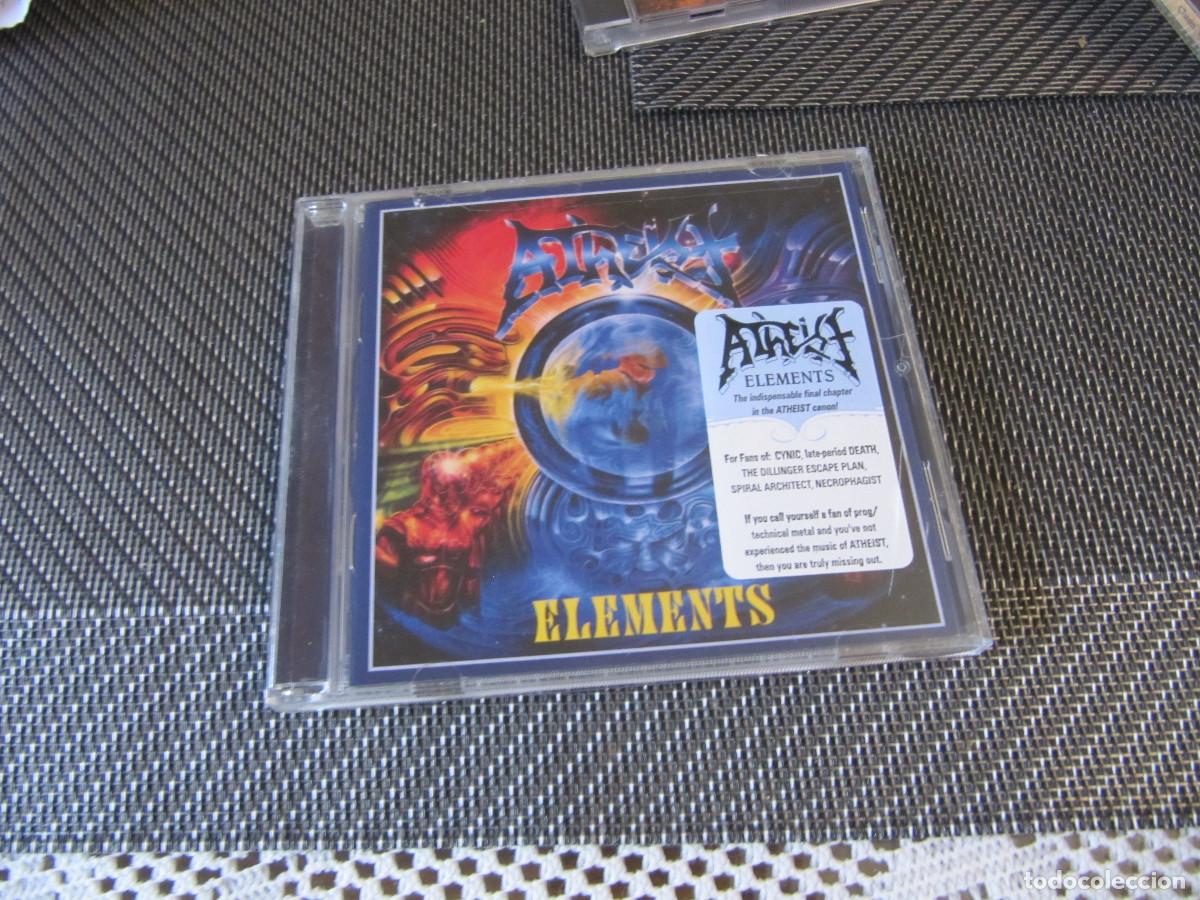 CDs de m&uacute;sica: ATHEIST &ndash; ELEMENTS--- - Foto 1