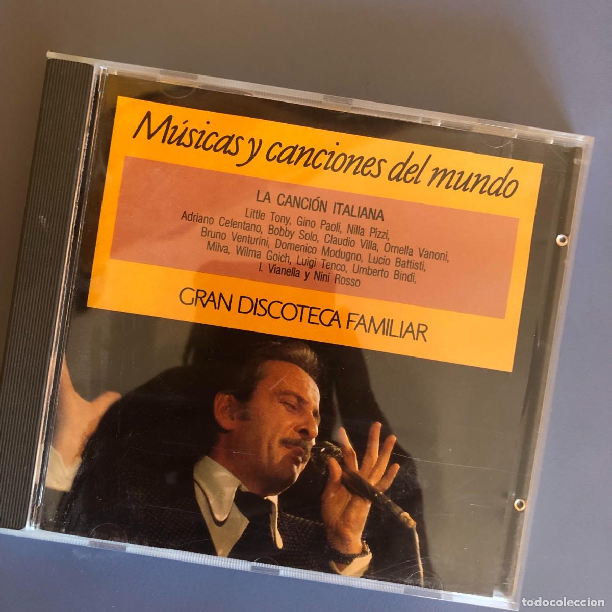 CDs de Musique: M&uacute;sicas y canciones del mundo - La canci&oacute;n italiana | CD Segunda Mano